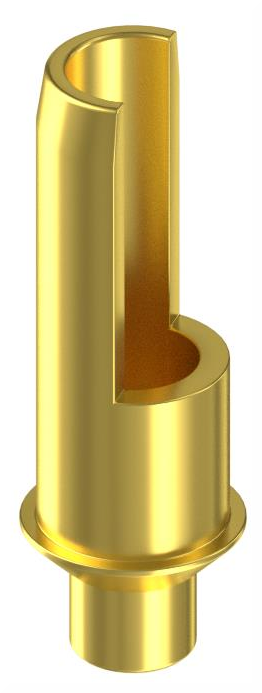 BIONIKA BIOLEVEL, Tubular abutment, stepped, implant level, non-positioned