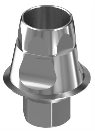BIONIKA BIOLEVEL, Multi-unit SR abutment, with through screw, positioned