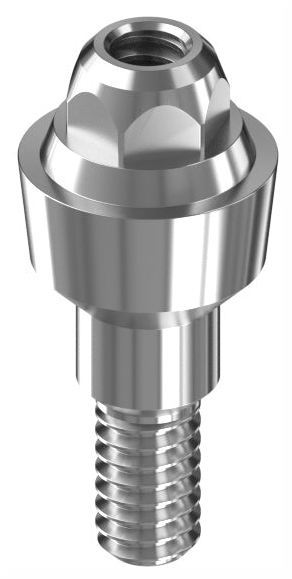 BIONIKA BIOLEVEL, Multi-unit abutment, straight, screwable, wide, LT2.7