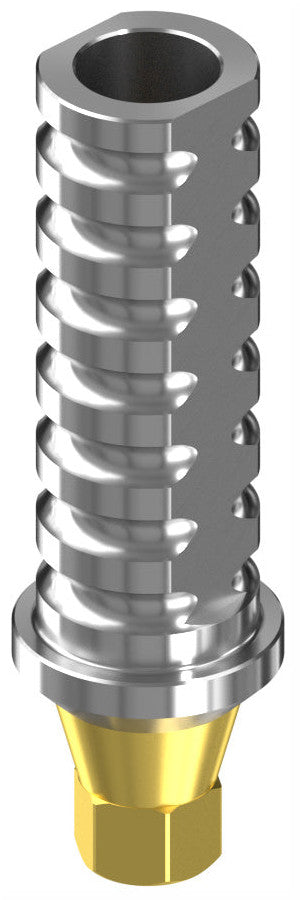 BIONIKA CORTICAL, Temporary abutment, implant level, positioned