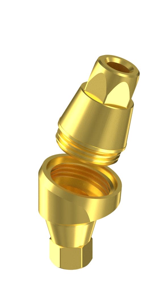 BIONIKA Cortical, Multi-Compact abutment (MC abutment), angled, with M1.6 SR cone
