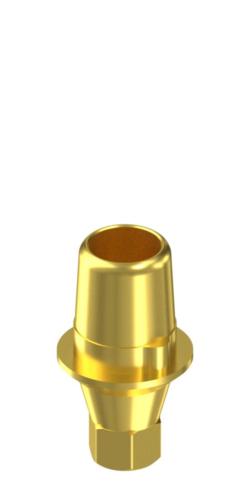 BIONIKA Cortical, Titanium base, implant level, positioned