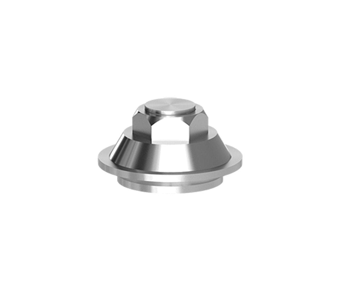 BIOPOZ Magnetic bite registration head, screwable, multi-unit level, LT2.7, narrow, M1.6