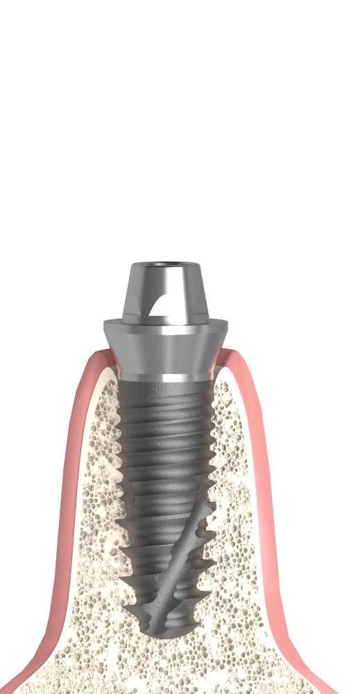 BIONIKA T-REX, Multi-unit abutment, straight with through screw, positioned, narrow, LT2.7