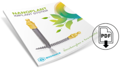 Nanoplant MD conical implant catalogue