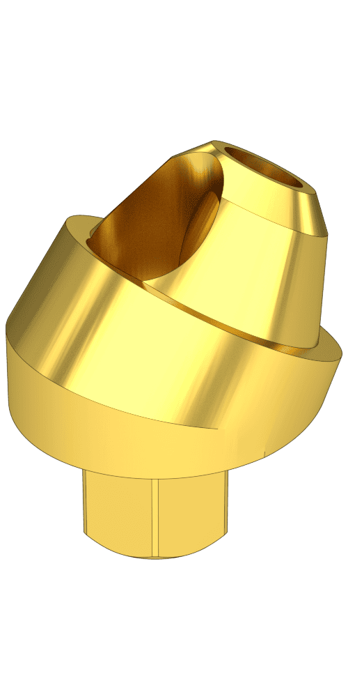 UNIFORM SIC® ace® max® (SI) Compatible, Multi-unit abutment, screw retained, angled