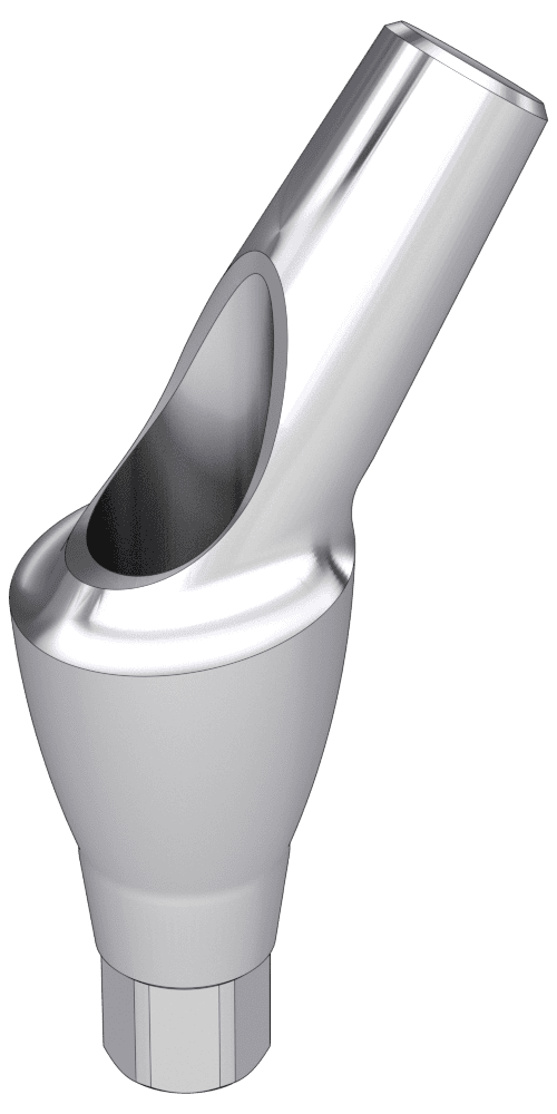 iSy® (iSy) Compatible, Anatomical abutment, oblique