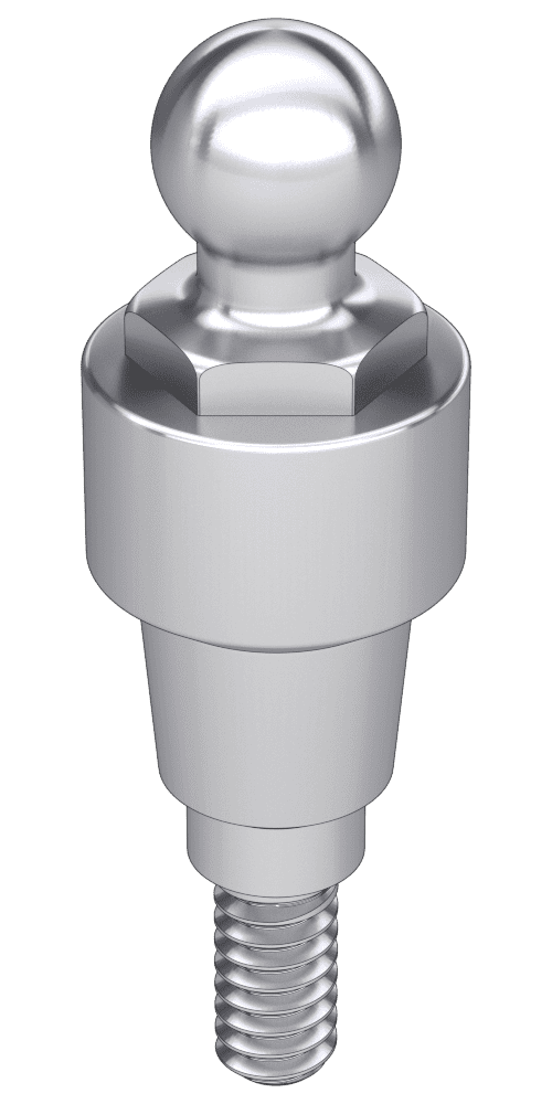 UNIFORM Kontact® (KT) Compatible, Ball abutment