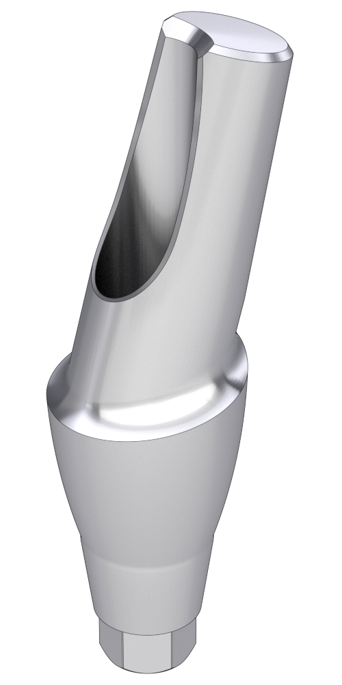 Neodent® GM® (ND) Compatible, Anatomical abutment, oblique