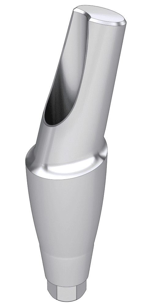 Neodent® GM® (ND) Compatible, Anatomical abutment, oblique