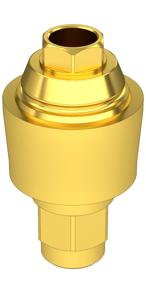 UNIFORM XiVE® Friadent® (FR) Compatible, Multi-unit abutment, screw retained