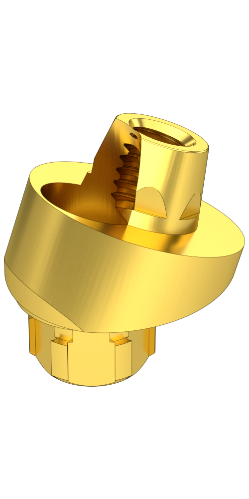UNIFORM Neoss® (NO) Compatible, Multi-unit abutment, screw retained, angled