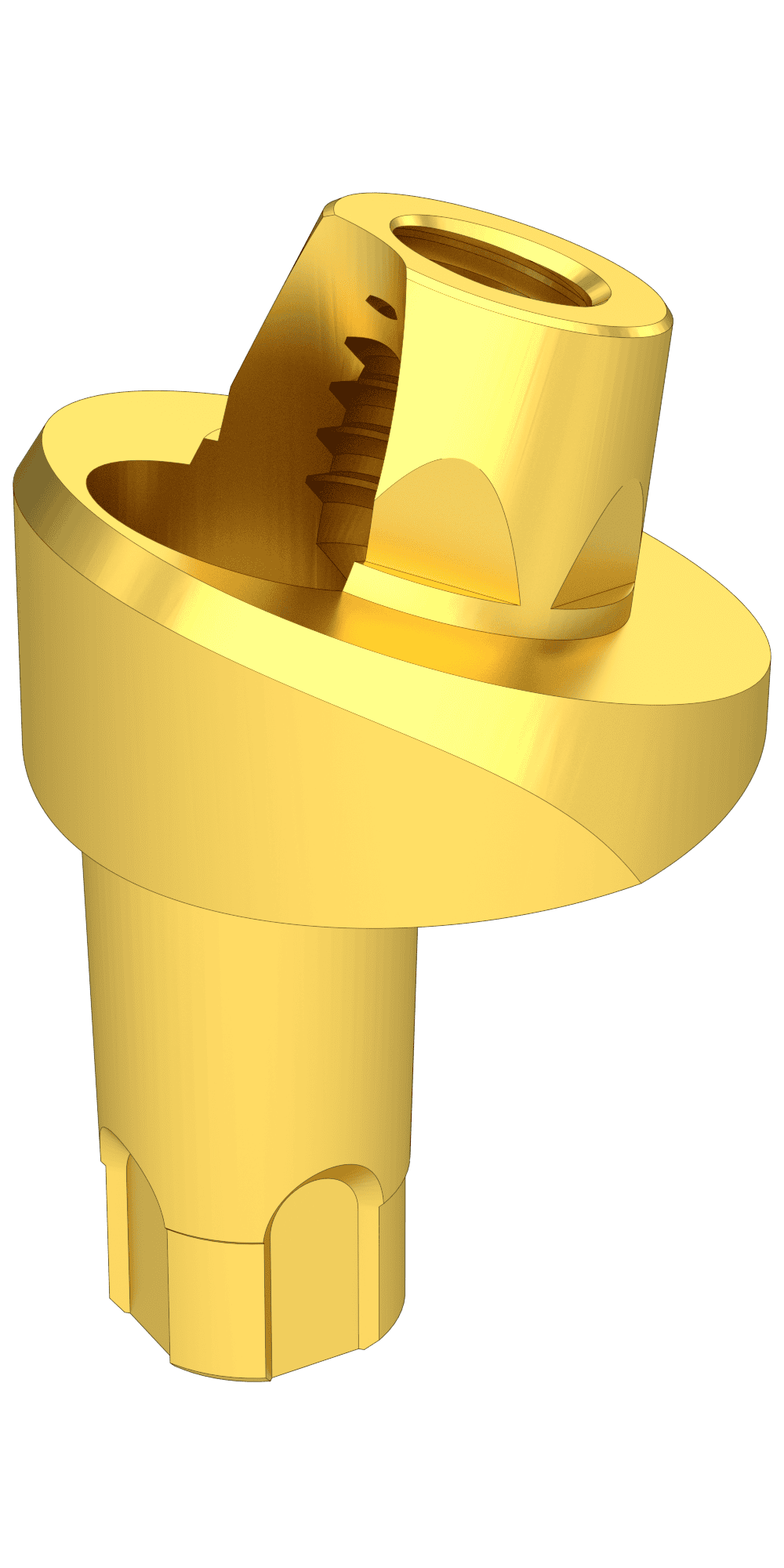 SIC® Vantage® (SV) Compatible, Multi-unit abutment, oblique, through-bolted