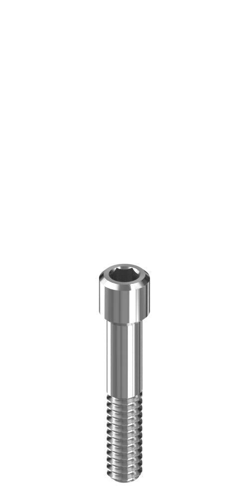 Zimmer® (ZM) Compatible, Scanbody through-bolt screw