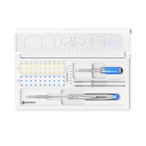 Screwdriver set with replaceable insert, with 60 screw pcs