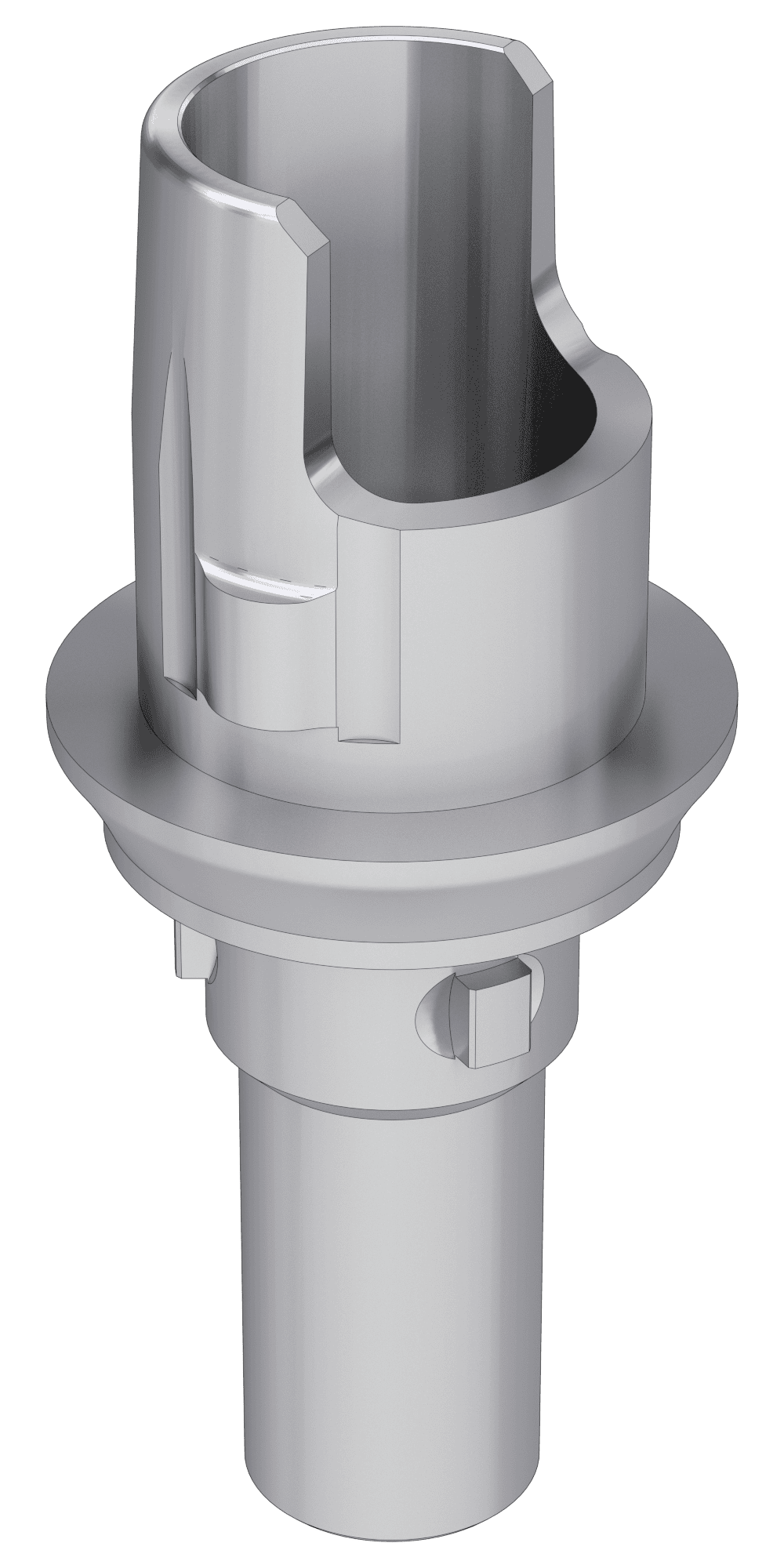 BIONIKA Cortilog PCL, Flexi (PCT) base, implant level, positioned