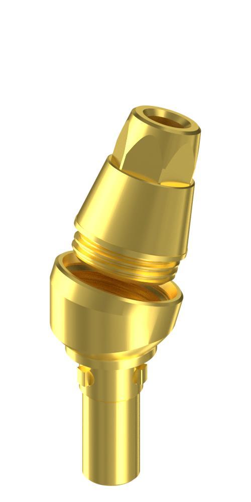 BIONIKA Cortilog PCL, Multi-Compact abutment (MC abutment), oblique, with M1.6 SR cone