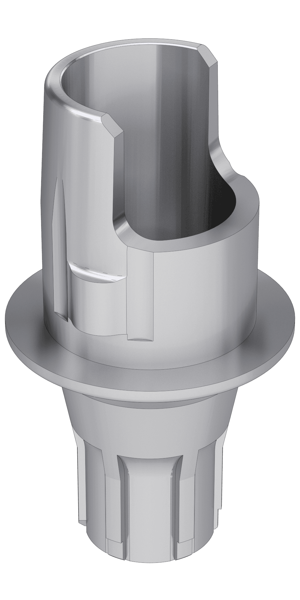 UNIFORM ASTRA TECH® OsseoSpeed® EV (AE) Compatible, Flexi (PCT) base, implant level, positioned