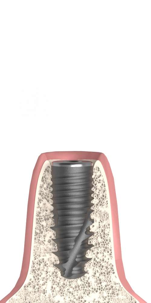 CORTEX® Conical Platform (CT2) Compatible, Implant with Cover screw